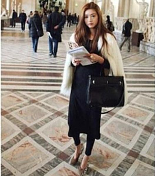 

vetement women's winter 2019 vetement overcoat artificial fur coat streetwear femme jacke casual long furry outwear ar103, Black