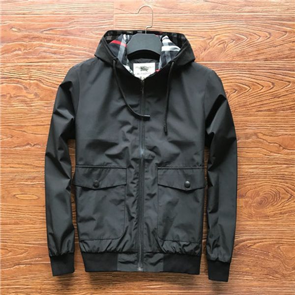 

19 luxuriou brand de ign bbr hooded coat trench coatmen women breatheable fa hion treetwear outdoor jacket
