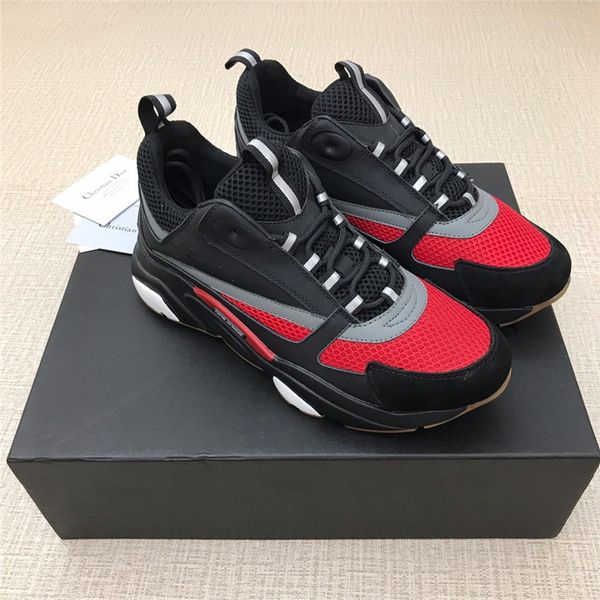 

couple luminous mesh shoes wild thick soles increased sneakers breathable luxury casual shoes sneakers ladies running shoes plus size:47 a88, Black