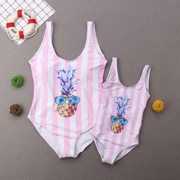 

mommyme семья matching купальники купальники cute one piece купальники бикини mother daughter купальники дети женщины купальники new