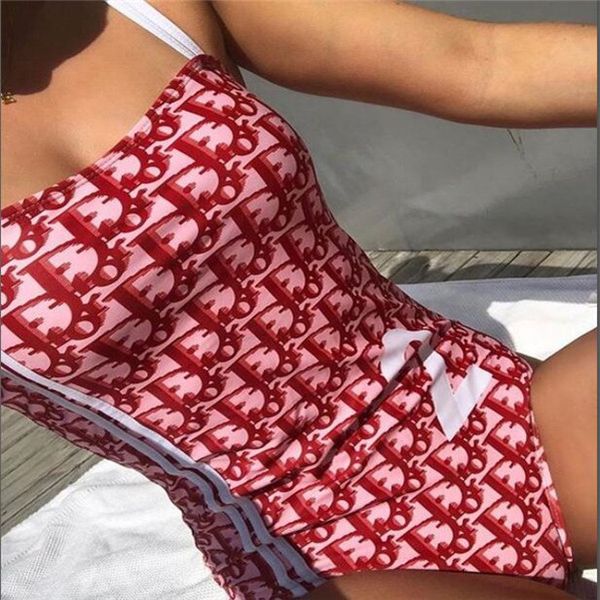 

2020designers fashion new strap, backless bikini, beach bathing suit, a variety of colors, exquisite workmanship, to choose from001, White;black