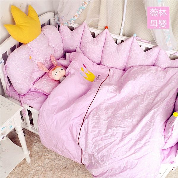 

nordic baby cotton embroidery bed kit bed surrounding four seasons baby kit ten kits