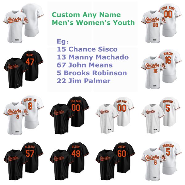 

2020 jj hardy jersey chance sisco manny machado john means brooks robinson jim palmer austin wynns baseball jerseys custom stitched, Blue;black