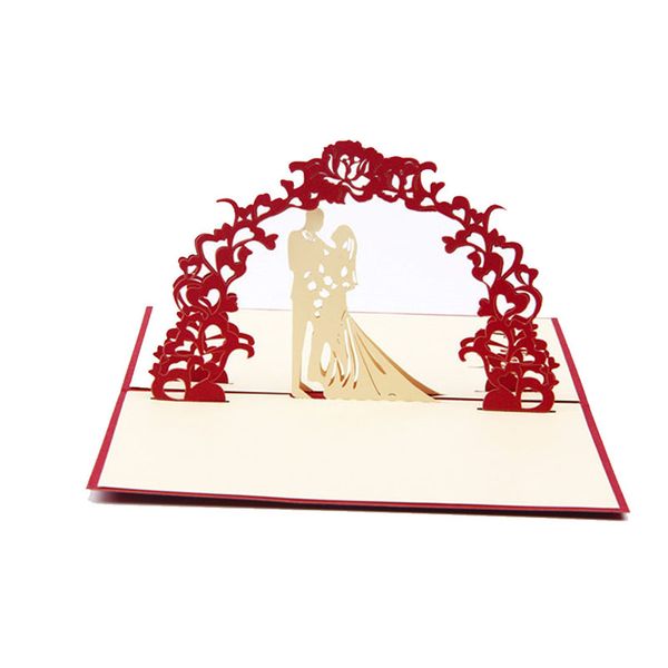 

3d up greeting card anniversary valentines wedding invitation personalised h55e