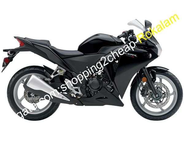 Honda CBR250R Fairings için Cowling CBR 250R MC41 CBR250R CBR250 Abs Bodywork Motosiklet Black 2012 2012 2013 2014 Enjeksiyon Kalıp