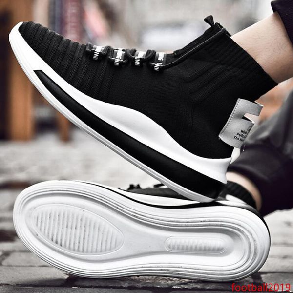 

new men running shoes mens pure white socks shoes triple black sports sneakers breathable outdoor shoes ing