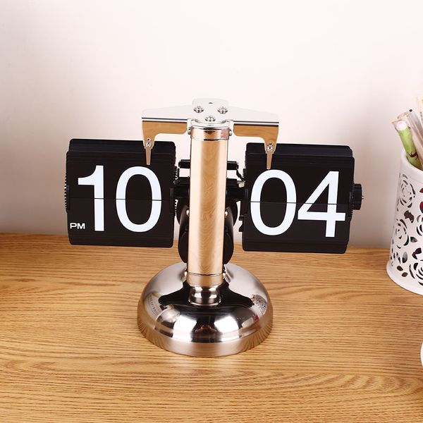 

vintage retro auto flip digital modern desk stand clock home shop diy decor