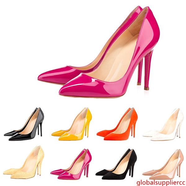 

дешевые сек на высоких каблуках женщины платье обувь 8 см 10 см 12 см роскошь дизайнер моды nude черная кожа носками насосы марка обуви