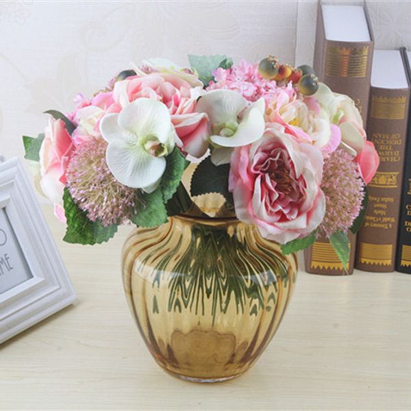 

high simulation touch roses pu simulation lover roses moisturizing artificial plants fake plants