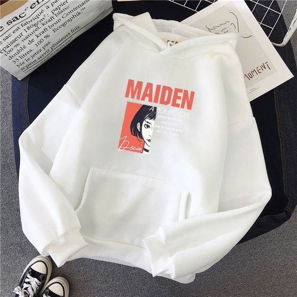 

women aesthetic hoodies velvet thicken sweatshirt hat pullover punk streetwear oversized hoodie tracksuit harajuku pink hoodie, Black