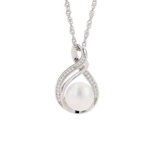 

big round pearl s925 100% solid sterling silver women pendant necklace settings mounting semi mount women's wedding diy jewelry gift dz