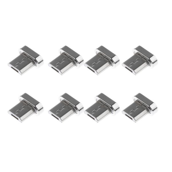 

8x tips micro usb converter adapter connector head for android