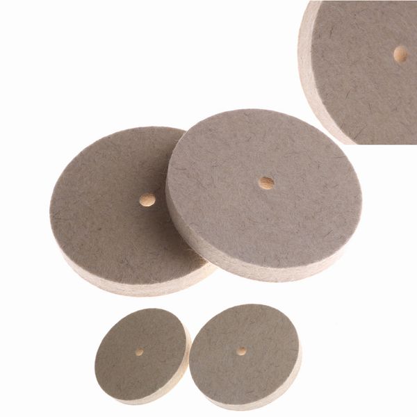 

2pcs wool felt polisher disc polisher pads wool felt wheel polishing buffing grinding wheel 150*20 mm