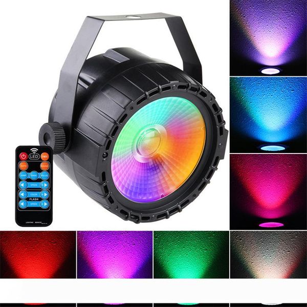 

led stage light rgb uv cob par light 30w parlight wireless remote control stage lighting lamp dj dmx lights for party bars decoratio