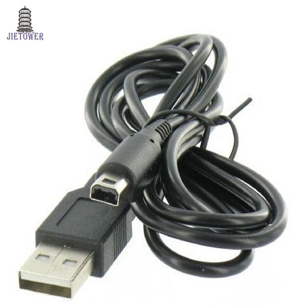 100 шт. / Лот 1.2 М Черный Для Nintendo 3DS DSi NDSI XL LL Синхронизация Данных Зарядка Charge USB-кабель Ведущее зарядное устройство