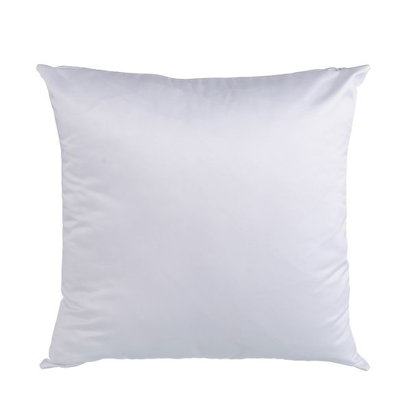 

wholesale solid white blank velvet cushion cover heat thermal transfer print pillow case soft plush customize sofa pillow cover