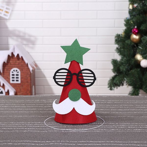 

christmas felt cloth hat (brown elk