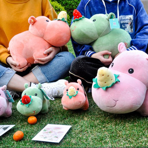 

25-50cm appease rhinoceros pillow soft sleeping stuffed animals plush toys baby playmate gifts christmas gifts