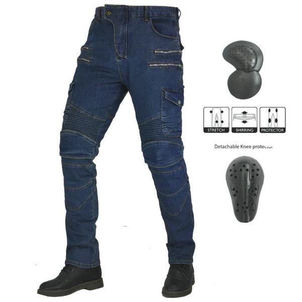 

motorcycle pants men motor jeans zipper protective gear riding touring motorbike trousers motocross pants zip pocket