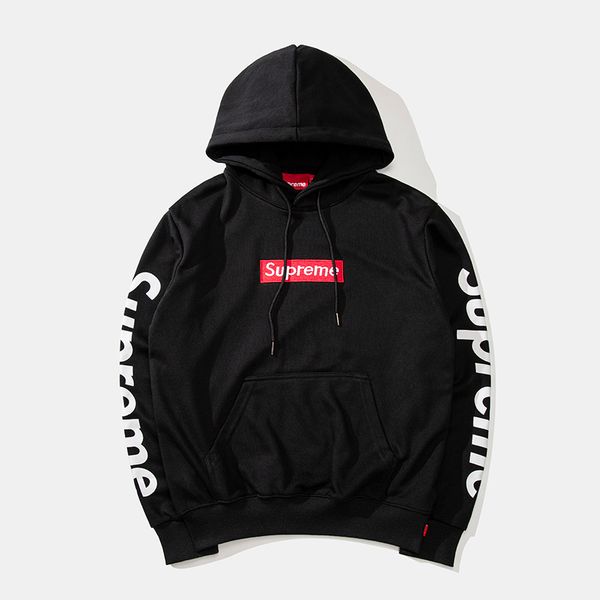 

дизайнер мужская толстовка с капюшоном роскошный персонаж письма с капюшоном мода новое прибытие осень роскошные терри толстовки случайные д, Black