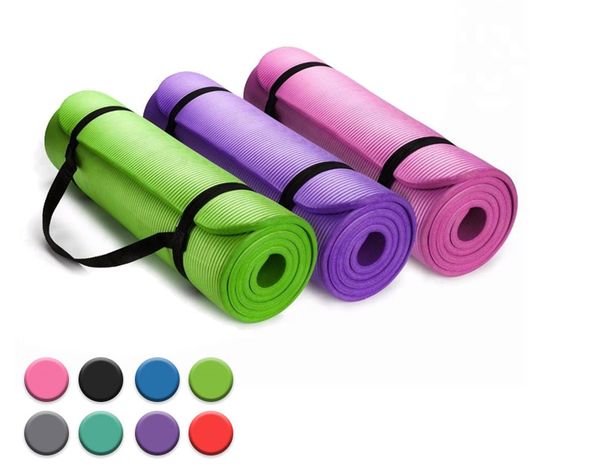 

eco friendly yoga matt manufacturer wholesale gymnastics fitness nbr pilates yoga mat