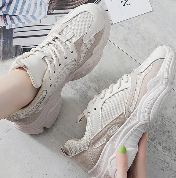 

luxury designer 2019 autumn breathable tide shoes net red autumn super fire smoked shoes wild casual shoes ing, Black