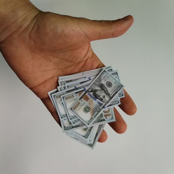 

in 2020 prop us dollar money 100 fake $ fake money counting kids money for movie film video toy mini style