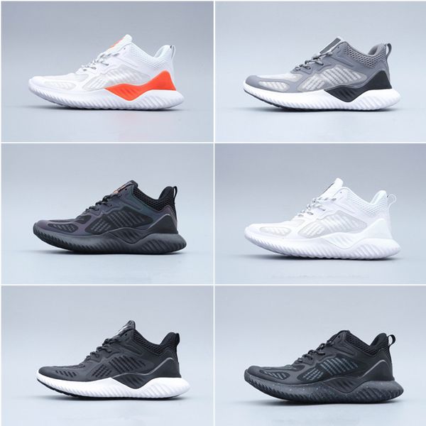 

alpha bounce beyond m breathable mesh surface comfortable running shoes for mens black grey white red sports shoes training sneakers 40-45