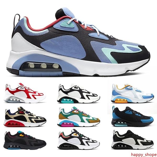 

200 running shoes 200s men women bordeaux mystic green triple black white bright crimson mens trainers sports sneakers ing