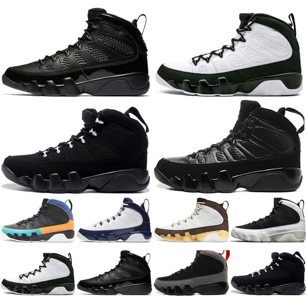 

drop shipping 9 9s dream it do it unc mop melo mens basketball shoes la og space jam men bred 2010 release sports sneakers designer us 7-13, White;red
