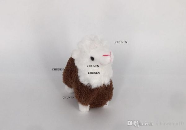 

9cm height approx. standing animal plush stuffed toys , key chain plush dolls