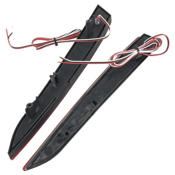 

2pcs for solaris accent 2017 2018 multi-functions car led rear fog lamp bumper light auto brake light reflector