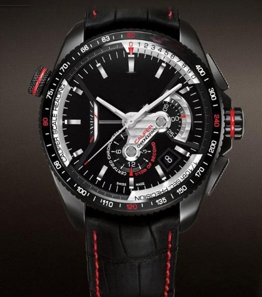 

mechanical automatic wristwatch men sport watches leather strap stainless steel strap folding buckle pin buckle, Slivery;brown