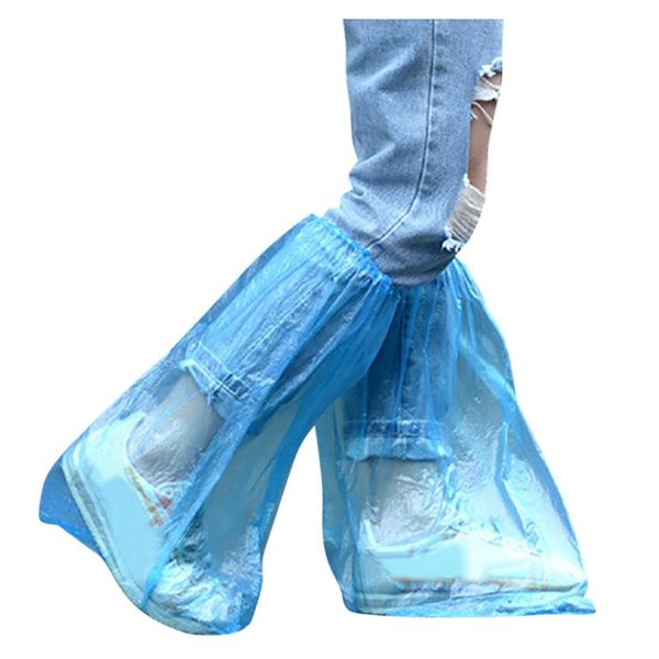 

waterproof child women shoes cover waterproof non-slip disposable shoes covers thicker anti-dirty rain boots buty #t1p, White;pink
