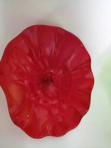 

led modern decorative flower shape glass lamp wholesale blown glass wall art murano glass wall sconce led wall lights
