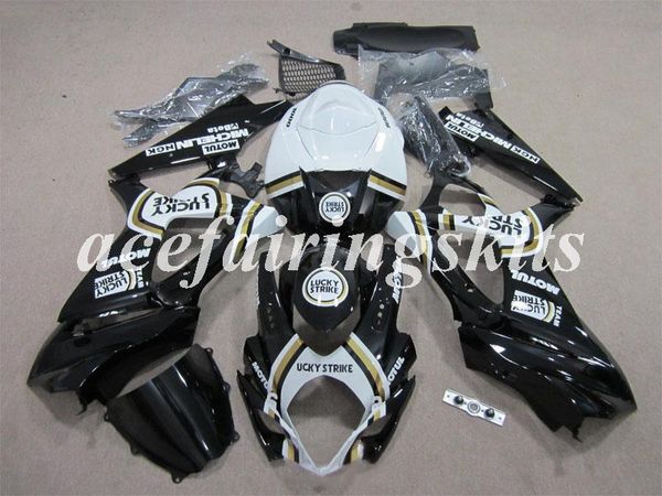 

4 gifts new abs motorcycle full fairings set fit for suzuki gsx-r1000 k7 2007 2008 07 08 bodywork set black luster
