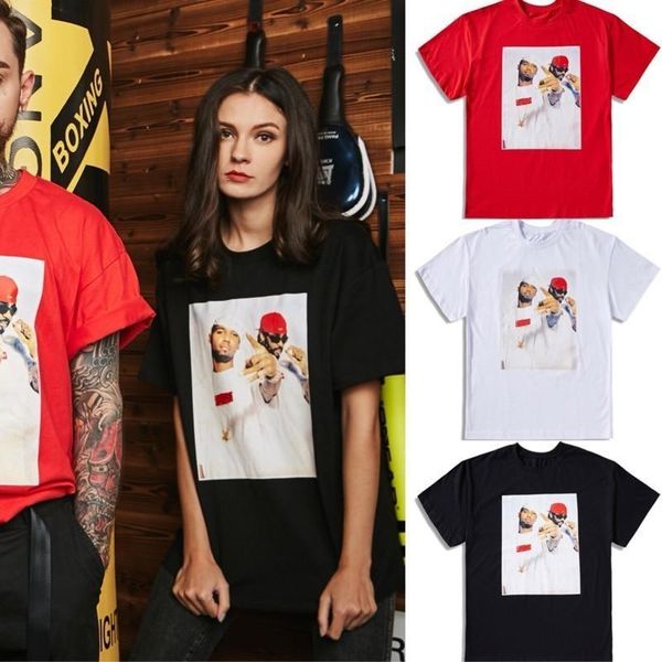 

newmens дизайнерские футболки 06ss dipset box tee character print high street fashion hot tide женская пара черно белая рубашка hfsstx222, White;black
