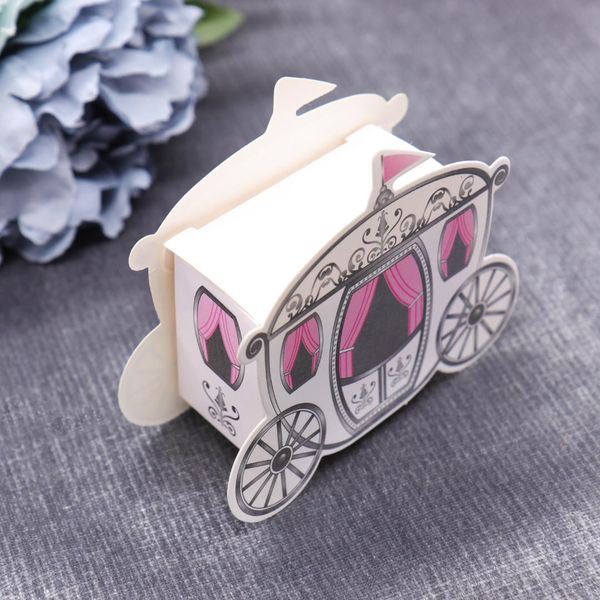 

50pcs carriage pumpkin candy box wedding decoration baby shower birthday celebration hawaii carnival party supplies favors gifts