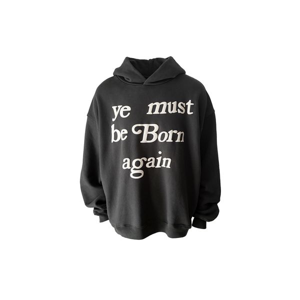 

ye must be born again t shirt kanye tee luxury for man women new year birthday christmas gift, White