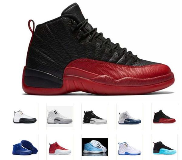 Bordeaux Die Gym Rot Basketball Schuhe Air 12 Spiel Retro Wntr Schwarz Jordan 12 12s Nike Großhandel Herren Winterized 2019 Grippe Michigan Master EH2DWY9I