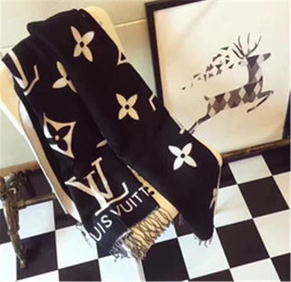 

fashion winter 100% cashmere luxurys scarf for women and men 2019 designers, Blue;gray