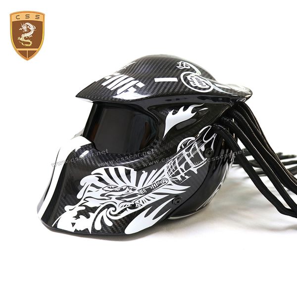 

full face carbon fiber motorcycle helmet professional racing helmet black colorful rainbow visor motocross off road touring