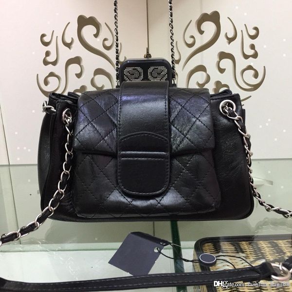 

новый модельер женская сумочка цепь crossbody сумки небольшие сумки на ремне натуральная кожа алмазная решетка коровья сумка tote кошелек 28