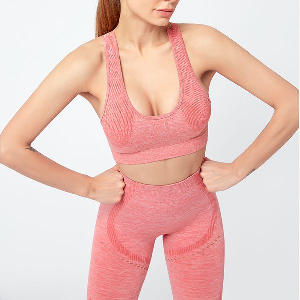 

бесшовные йога набор женщин фитнес одежда спортивная женщина gym леггинсы проложенный push-вверх strappy спорт бюстгальтер 2 шт спортивный к