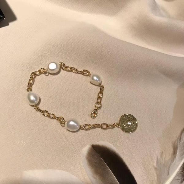 

natural fresh-water pearls coin bracelet,classical concise design women bracelet for wedding party decoration,birth gift favor, Black