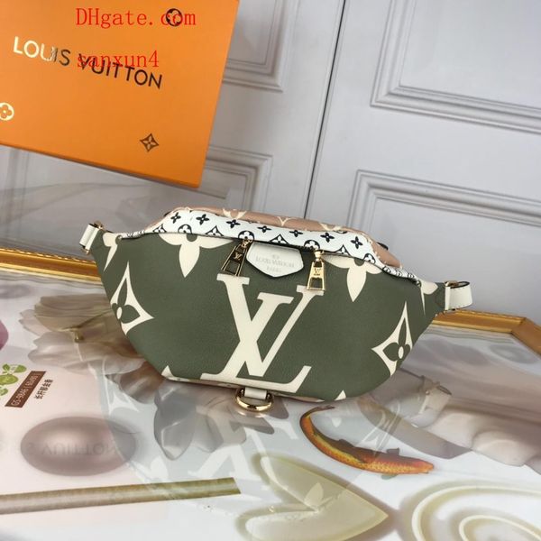 

Fannypack new trend weaving wai t bag handbag with brand letter printing fannypack che t bag cla ic vl tn2