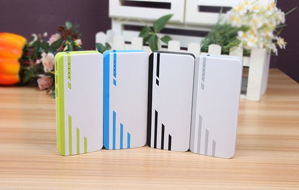 

Style romo 20000mah power bank 3u b external battery with led portable power bank charger for iphone 6 am ung 6 android phone