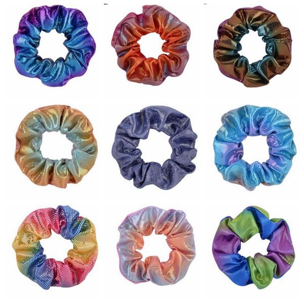 Scrunchie Glitter Hair Ties Kids Elastic Hairs Ring Girls Hair