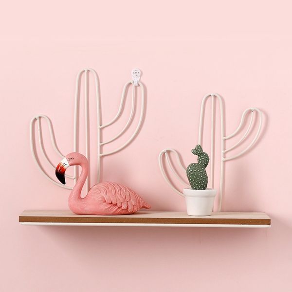 

simple iron frame word plate rack cactus wall decoration room small jewelry pendant 3 other home decor
