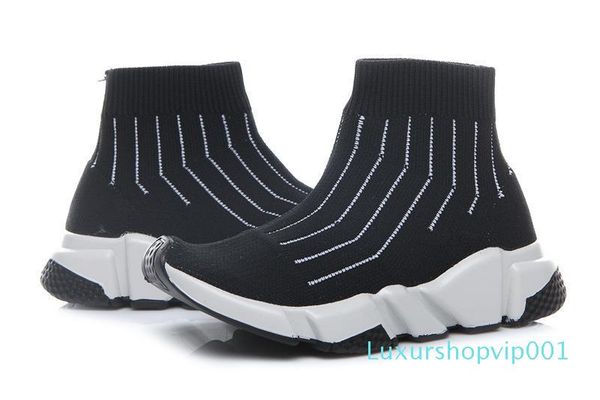 

2020 designer shoes childrens shoes speed trainer platform casual of triple socks red bule black flat fashion mens womens sports sneakers 01